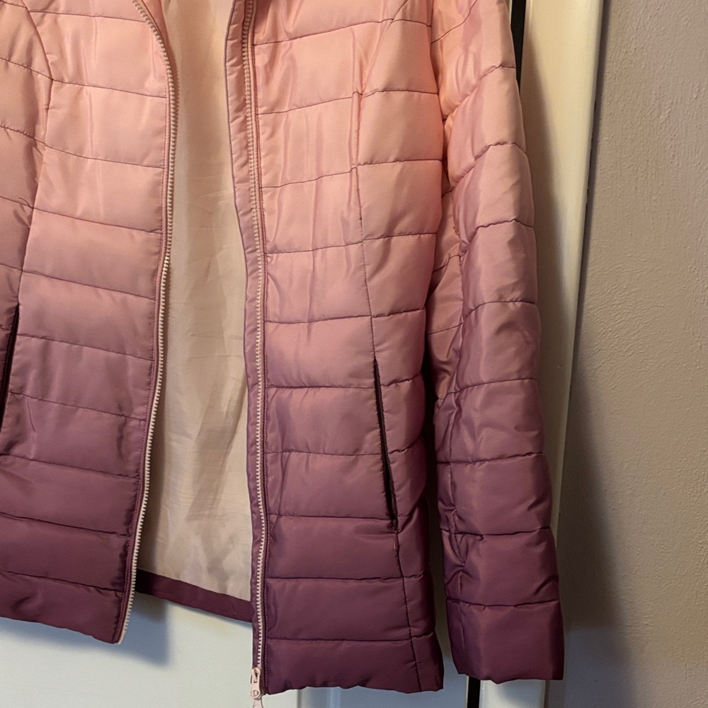 Venus Gradient Pink Puffer Jacket - image 3